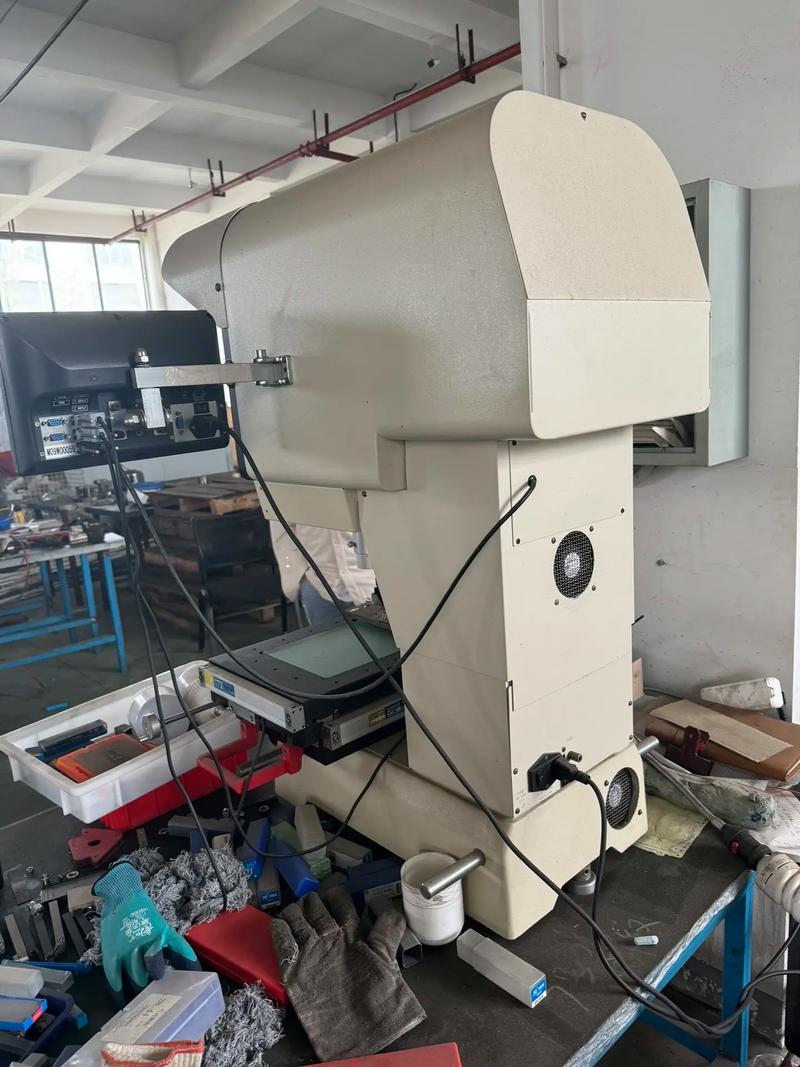 九成新安装少用台群钻工加高带五轴#cnc加工中心 投影仪